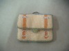 square beaded card holder and wallet