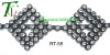 square shape rhinestone trims