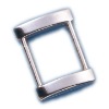 square zinc alloy bag buckle