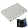 stainless steel credit card holder