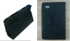 stand Leather case for samsung p1000 galaxy tab with kickstand