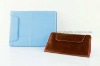stand style leather case for iPad 2