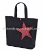 star pattern snap bag