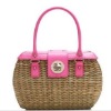 straw handbag