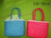 straw handbag