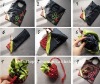 strawberry folding bag
