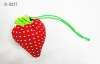 strawberry folding shopping bag