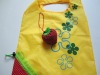 strawberry polyester advertising drawstring bag