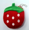 strawberry shape pouch carry bag