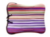 stripe  neoprene laptop bag