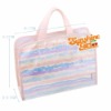 stripe pratical and stylish eco toiletry bag travel