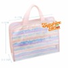 stripe pratical and stylish eco toiletry bag travel