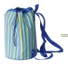 stripe style cooler bag