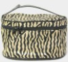 striped cosmetic bags