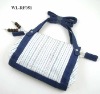 striped sling bag