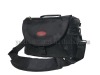 strong black camera bag for men