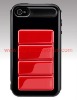 strong rubber skin case for iphone 4
