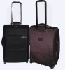 strong wheels aluminum trolley bag