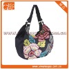 stylish flower design durable ladies tote bags