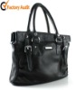 stylish lady genuine leather handbag / grab bag / tote bag