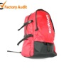 stylish leisure backpack of 1680D polyester with laptop compartment