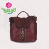 suede leather fashion handbag