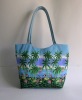 summer holiday tote bag canvas