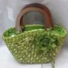 summer straw beach bag