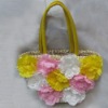 summer straw beach bag