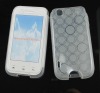 super tpu case with circle for LG E730 Optimus Sol victor