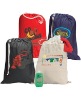 supermarket polyester drawstring bag