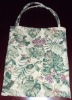 tapestry tote bag  jacquard shopping bag yarn dyed bag