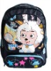 the carton picture of school bag