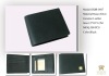 the fashion cute Antibacterial genuine leather business  wallet