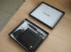 the fashion trendy top grade leather wallet&gift set