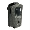 the good quality material  leather case of walkie talkie