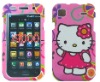 the hello kitty style plastic case for Sumsang i9000