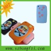the latest design mobile phone silicone case for iphone4g