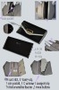 the new arrival fashion trendy magic trifold enamelled leather purse for women with Anti-bacterial function