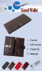 the new arrival fashion trendy magic trifold enamelled leather travel wallet for women with Anti-bacterial function
