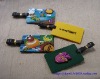 the pvc materials Luggage Tag