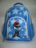 the smurfs school backpack