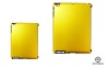 the yellow color of plastic case for ipad2