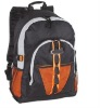 three-tone color scheme backpack mesh pocket