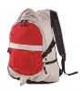 three-tone color scheme backpack mesh pocket