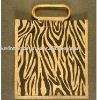 tiger skin Jute Bag