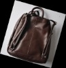 top design lady's beautiful real cowhide leather backpack