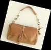 top design lady's beautiful real leather handbag