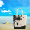 top girly canvas tote handbag