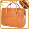 top handle leather laptop briefcase